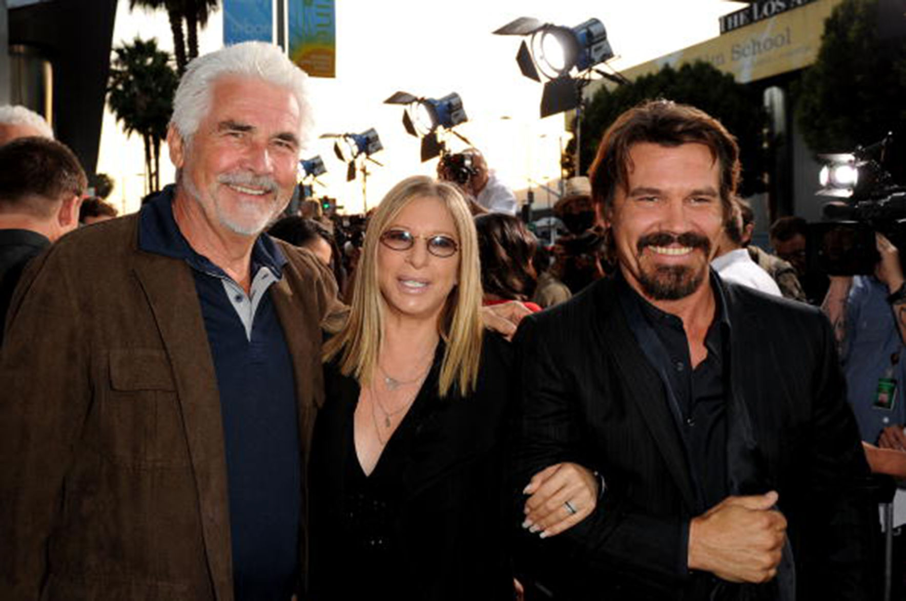 Josh Brolin and Barbra Streisand